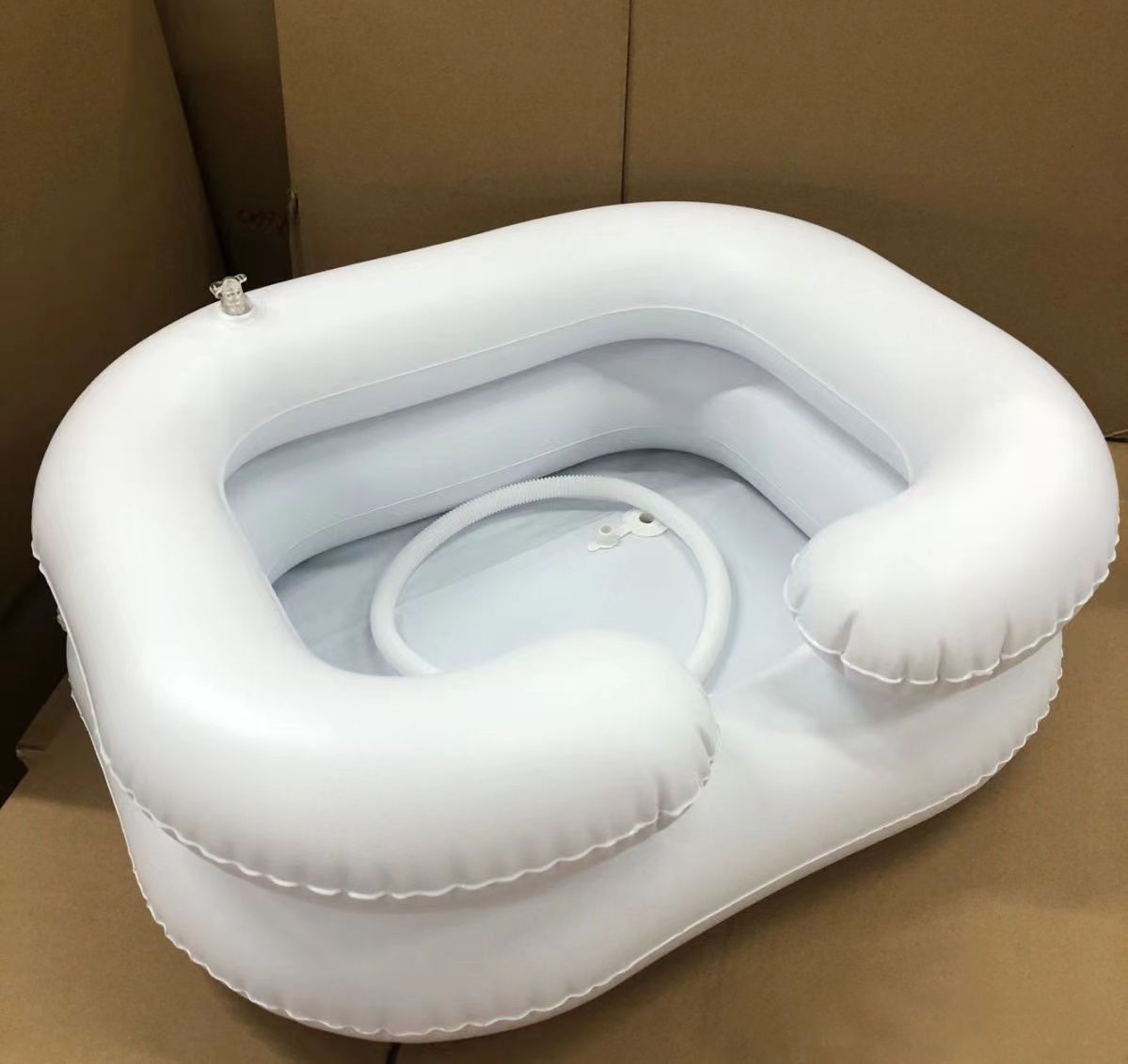 Inflatable Foldable Portable PV Outdoor Care Basin Beauty Hair Shampoo Basin