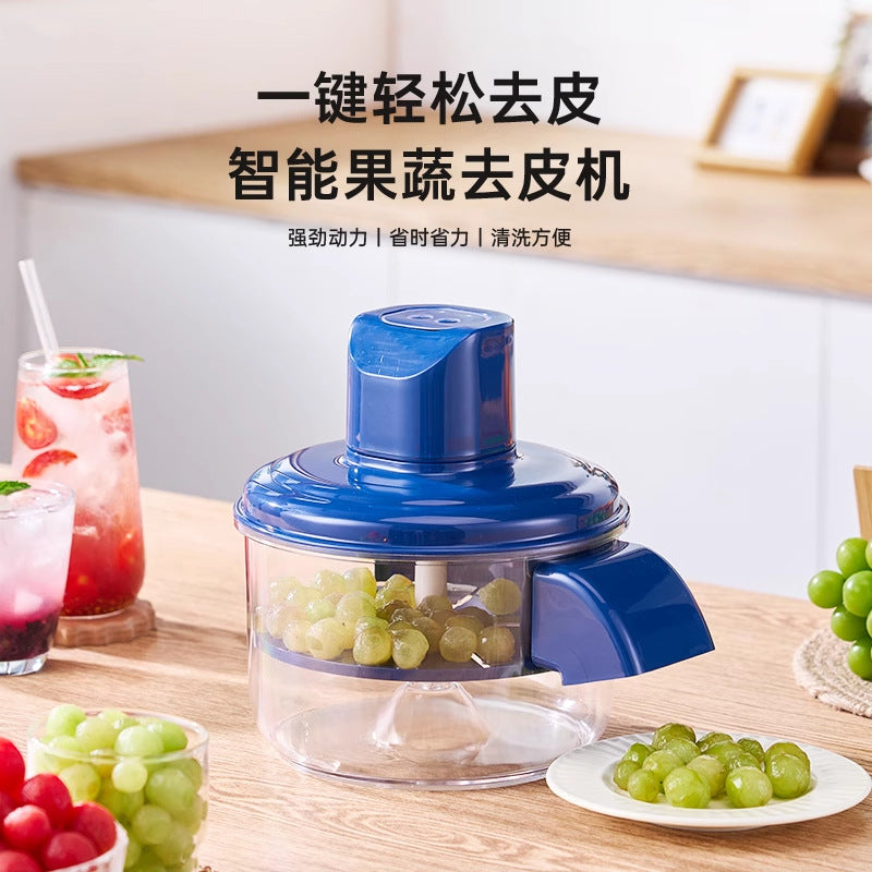 Grape Peeling Machine Fully Automatic Home Electric Fruit Peeling Machine Green Lifting Peeling Machine
