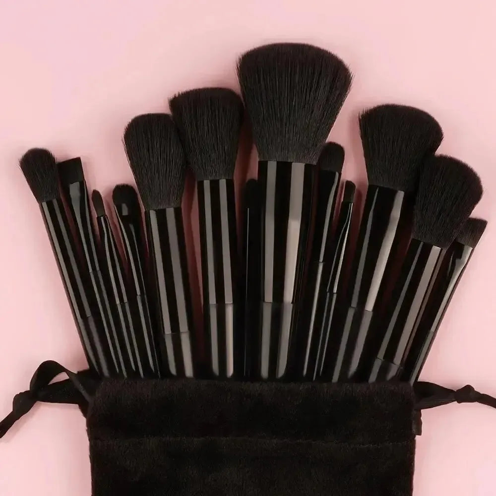 13Pcs Makeup Brush Set Make Up Concealer Brush Blush Powder Brush Eye Shadow Highlighter Foundation Brush Cosmetic Beauty Tools