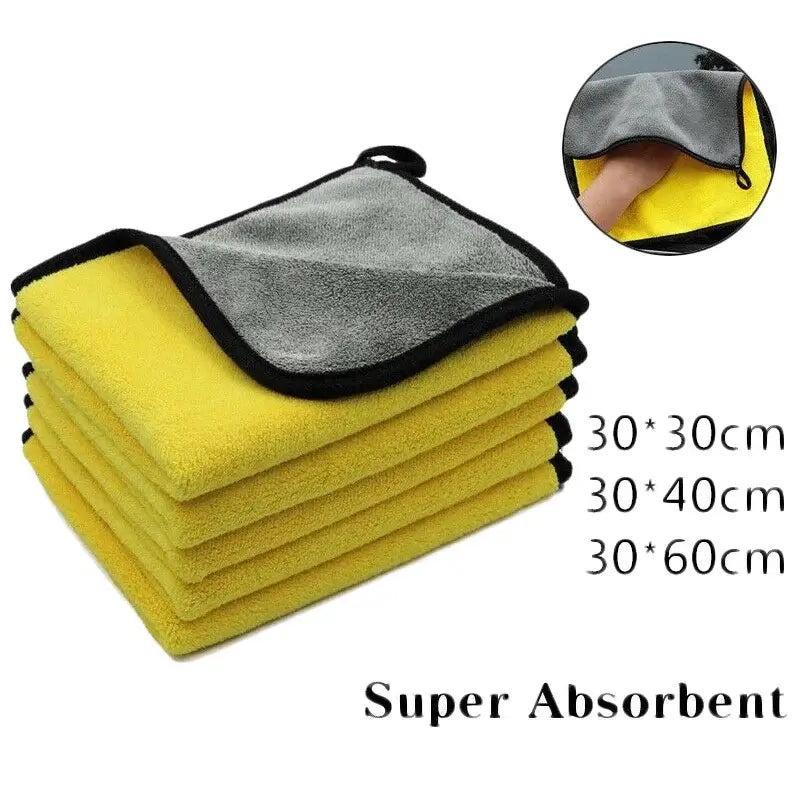 microfiber car cleaning towel