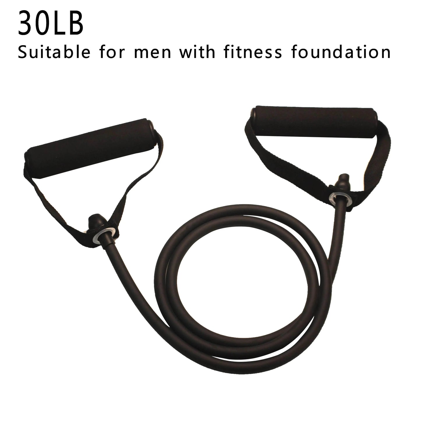 Workout Resistance Bands With Handles Training Equipment At Home