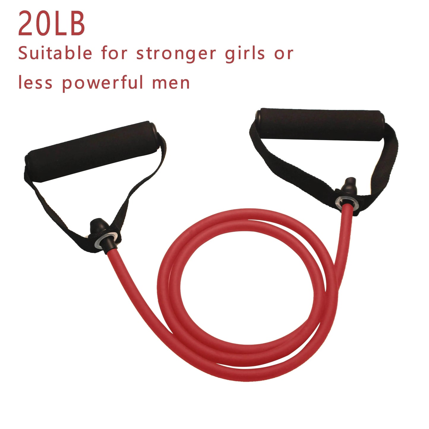 Workout Resistance Bands With Handles Training Equipment At Home
