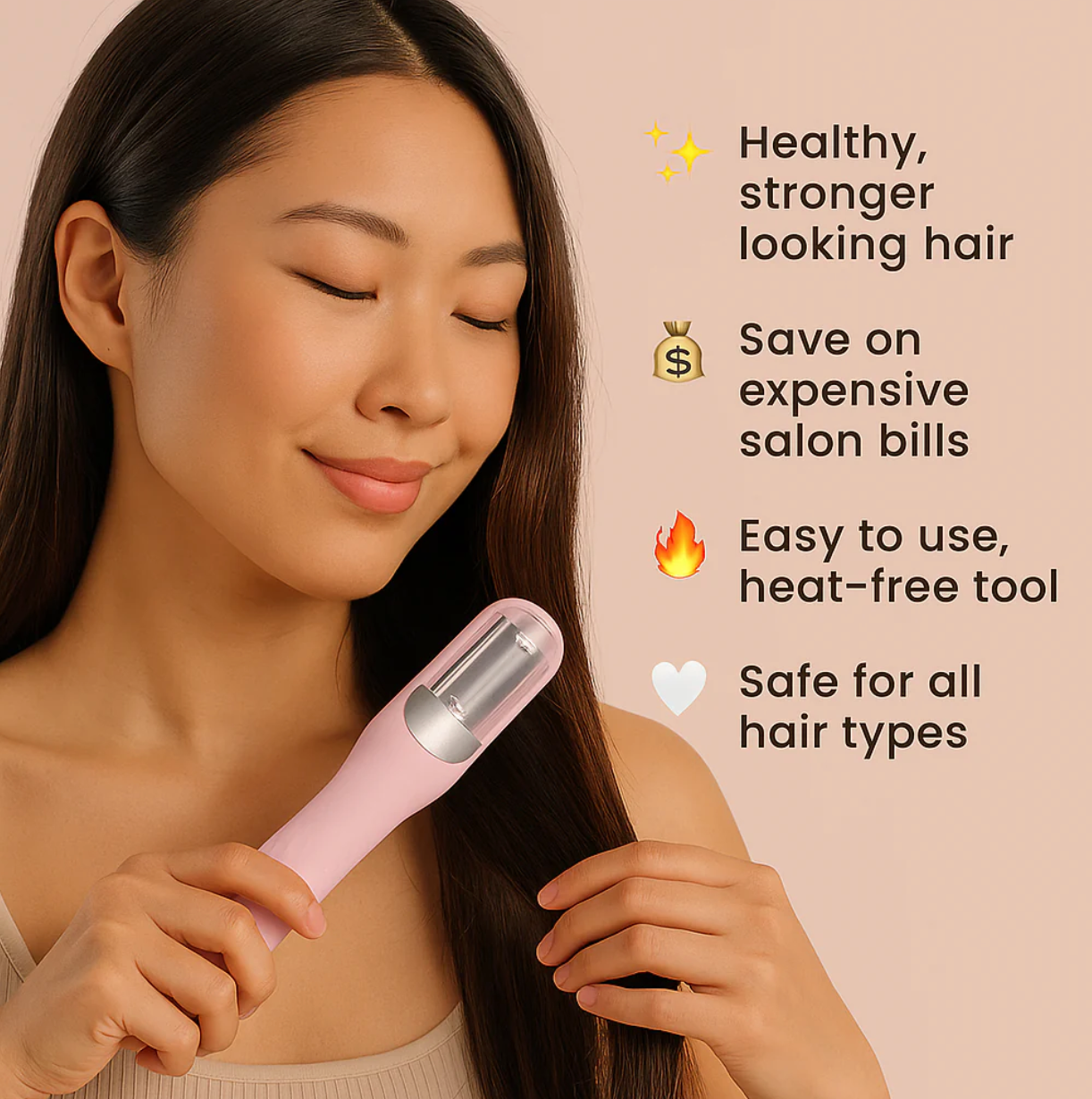 Rechargeable 2-in-1 Split Ends Trimmer