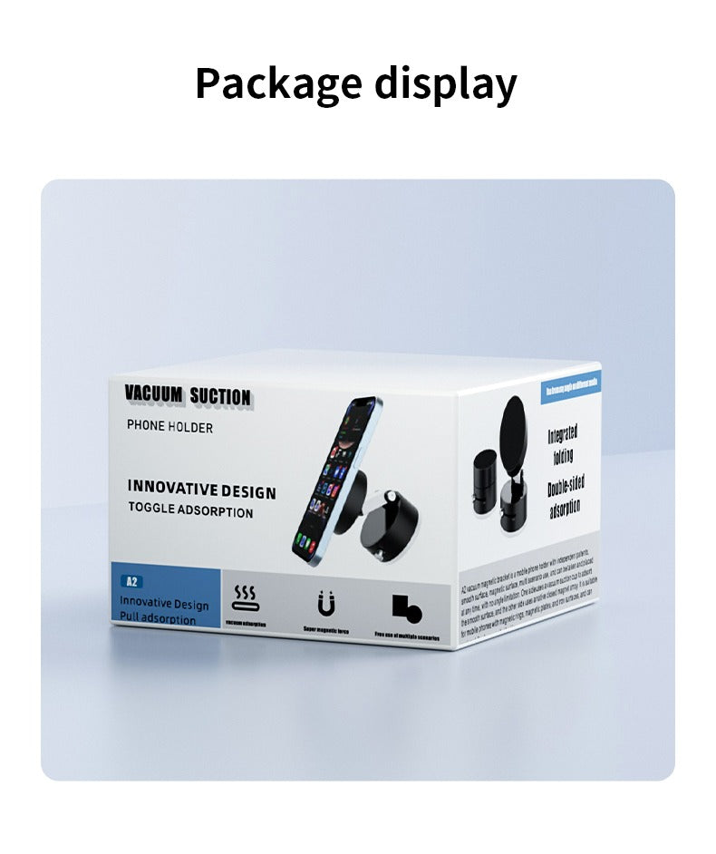 Universal Magnetic Car Phone Holder with Suction Cup
