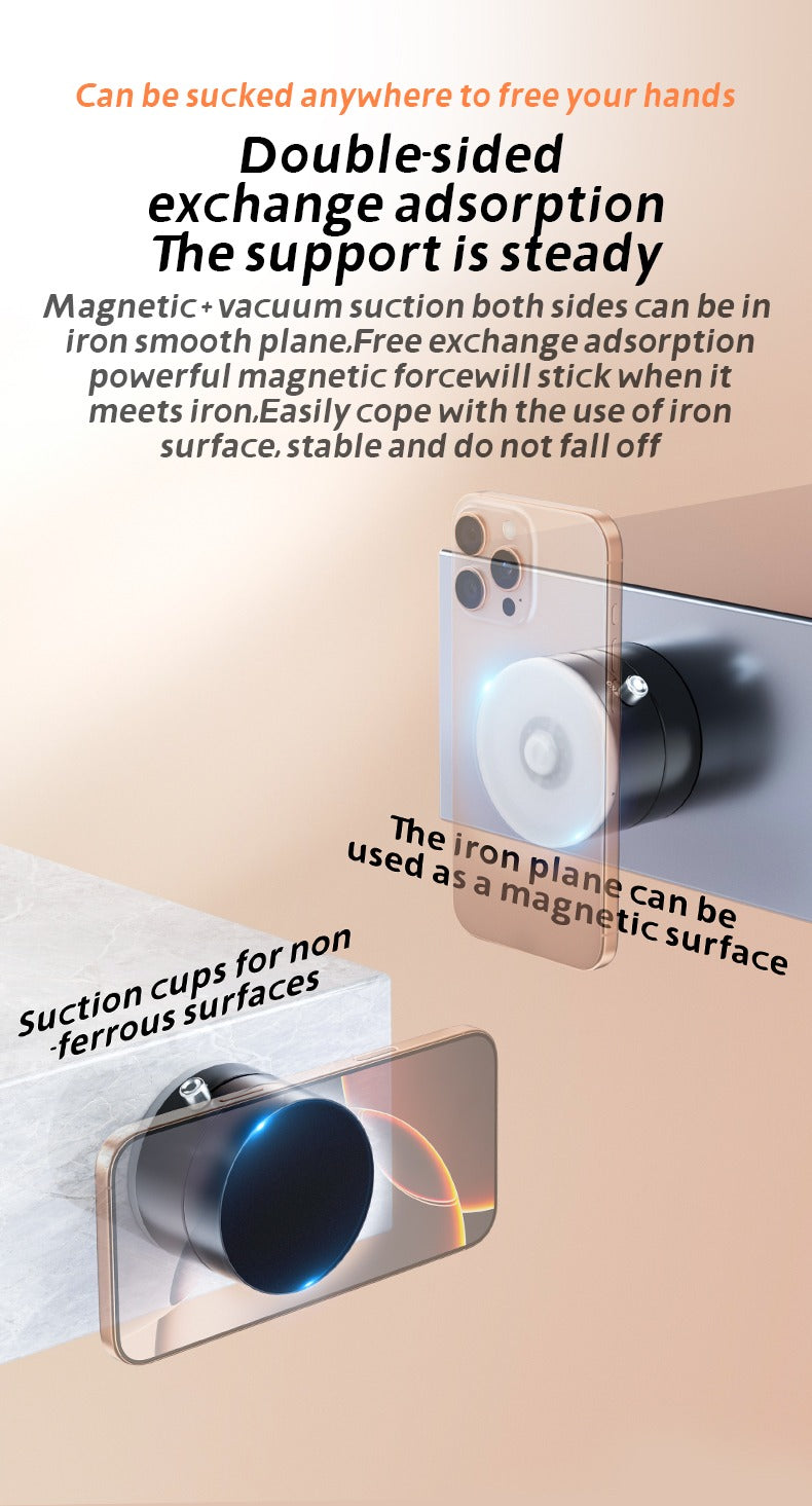 Universal Magnetic Car Phone Holder with Suction Cup