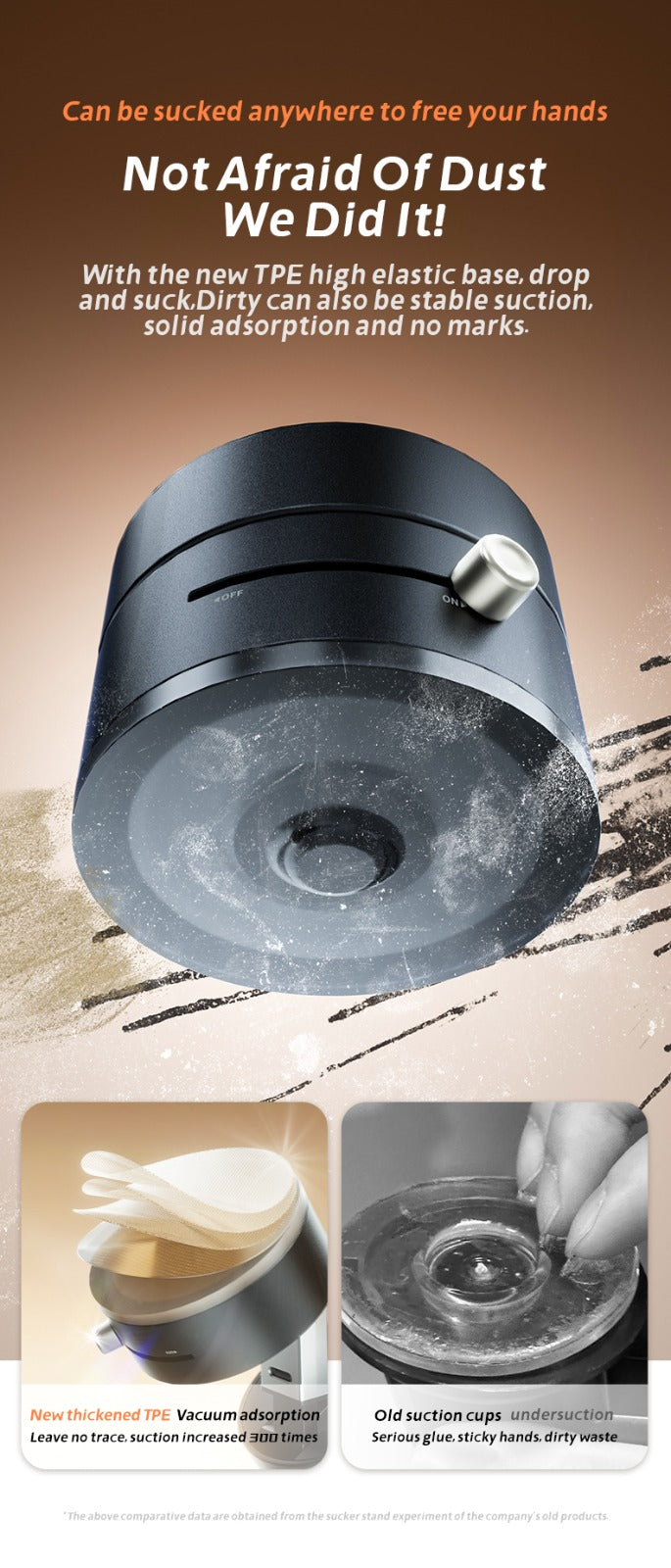 Universal Magnetic Car Phone Holder with Suction Cup