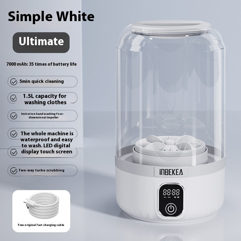 Wireless Mini Washing Machine Portable Automatic