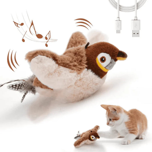 Flying Bird Cat Toys for Indoor Cats
