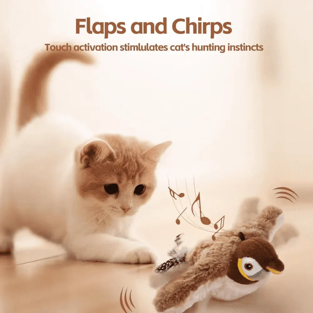 Flying Bird Cat Toys for Indoor Cats