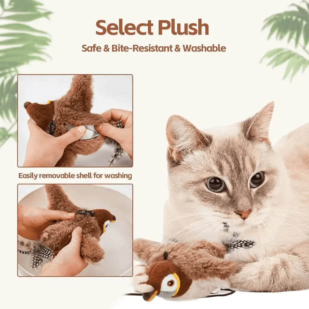 Flying Bird Cat Toys for Indoor Cats