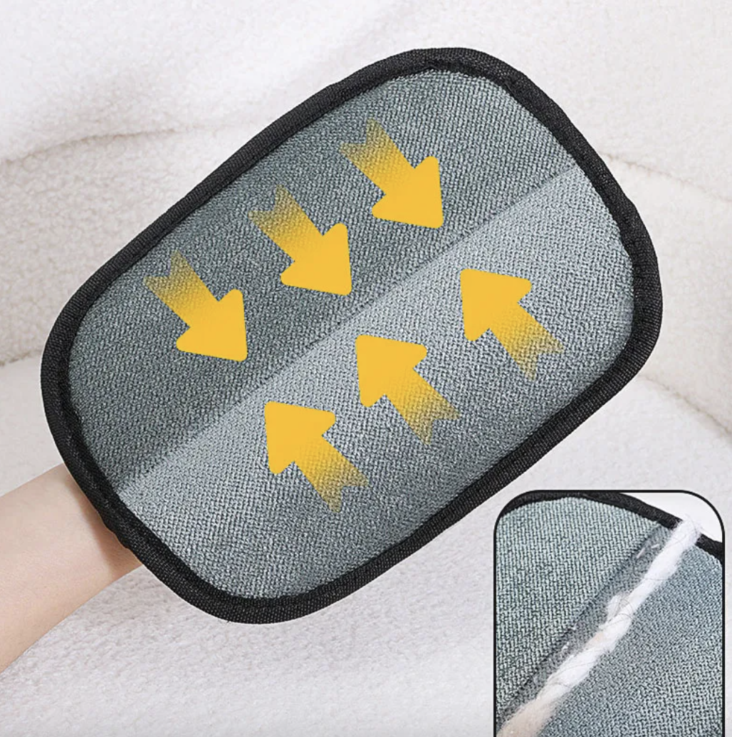 PET HAIR REMOVER MITT PET HAIR REMOVER GLOVES DESHEDDING BRUSH GOLVE F OR DOG CAT RABBIT WITH LONG SHORT CURLY HAIR